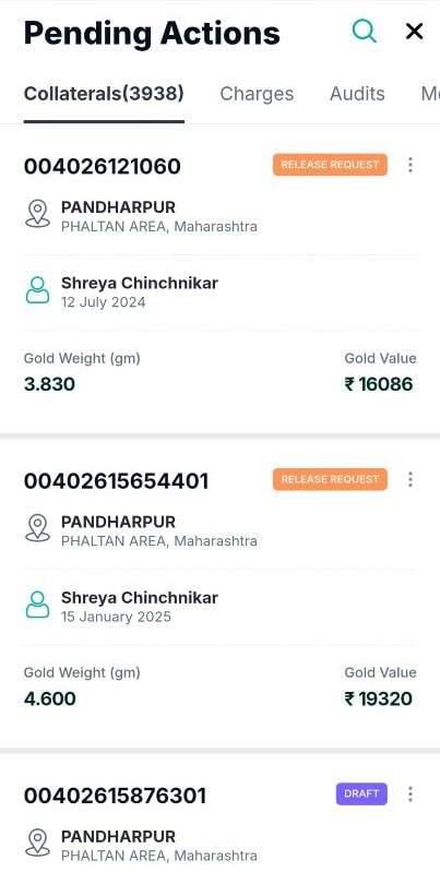 4-eyes Maker-Checker approval workflow in GLIMS