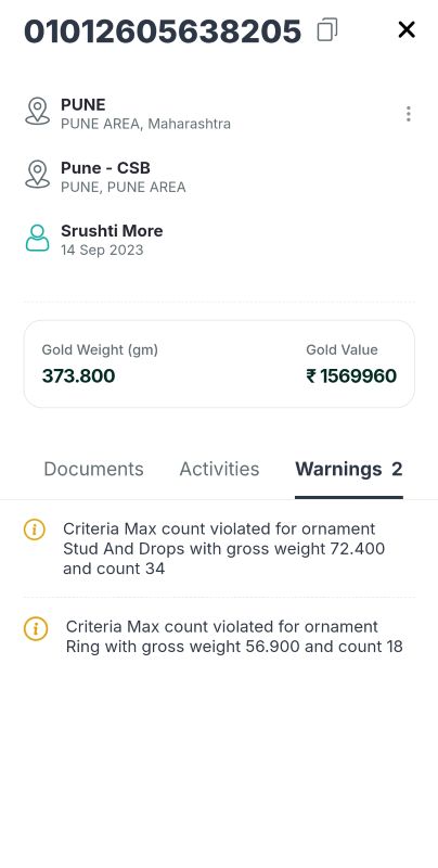 Smart Alerts feature for loan management in GLIMS